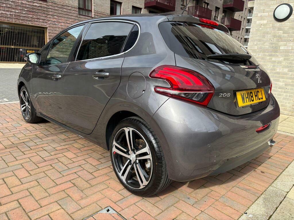 Peugeot 208 1.2 Puretech Gt Line Euro 6 S S WH18HCJ Grey #2