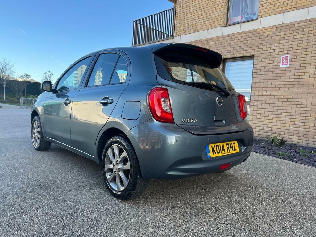 Nissan Micra 1.2 Acenta Cvt Euro 5 KO14RNZ Grey #2