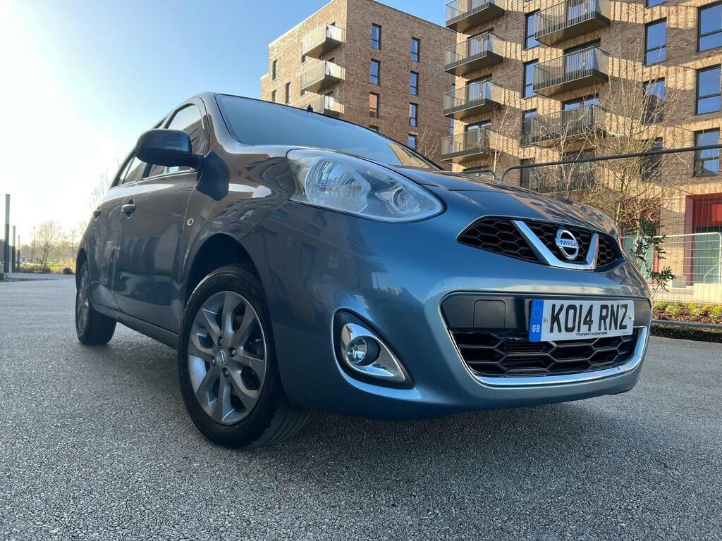 Nissan Micra 1.2 Acenta Cvt Euro 5 KO14RNZ Grey #6