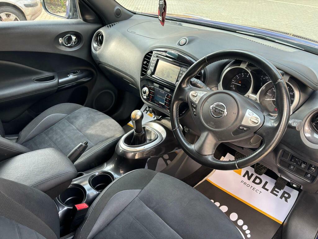 Nissan Juke 1.6 Bose Personal Edition Euro 6 WH68OWA Blue #4