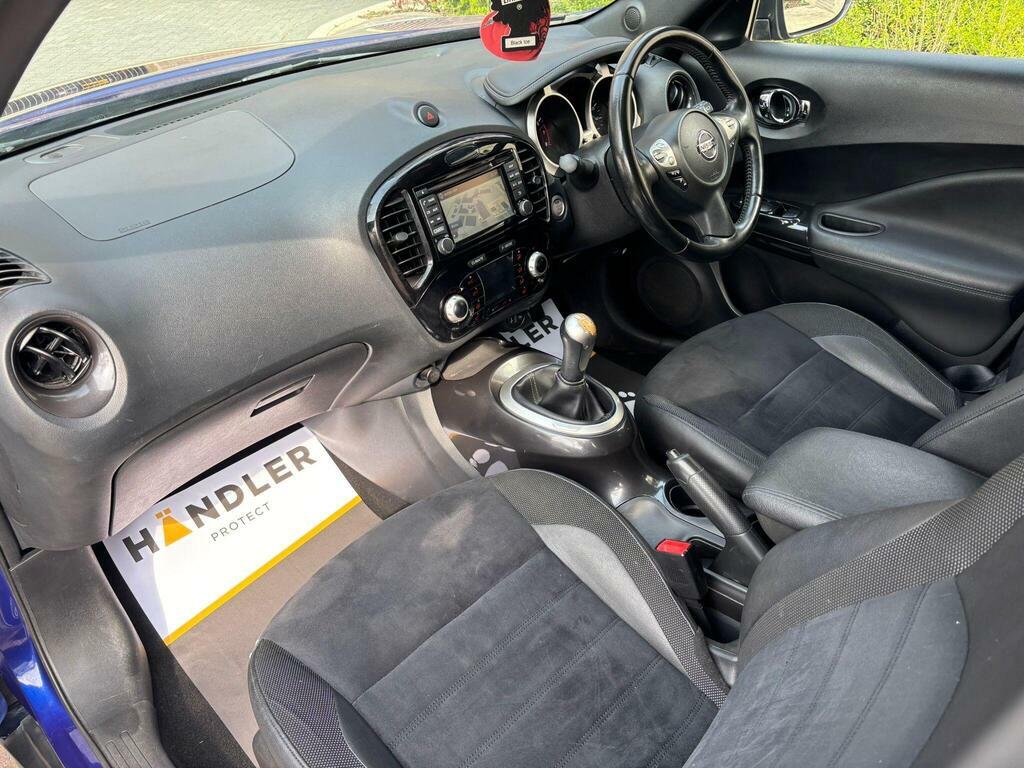 Nissan Juke 1.6 Bose Personal Edition Euro 6 WH68OWA Blue #3