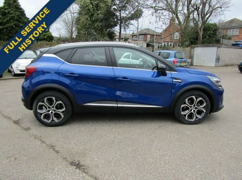 Renault Captur 1L Techno PJ72CVK Blue #3