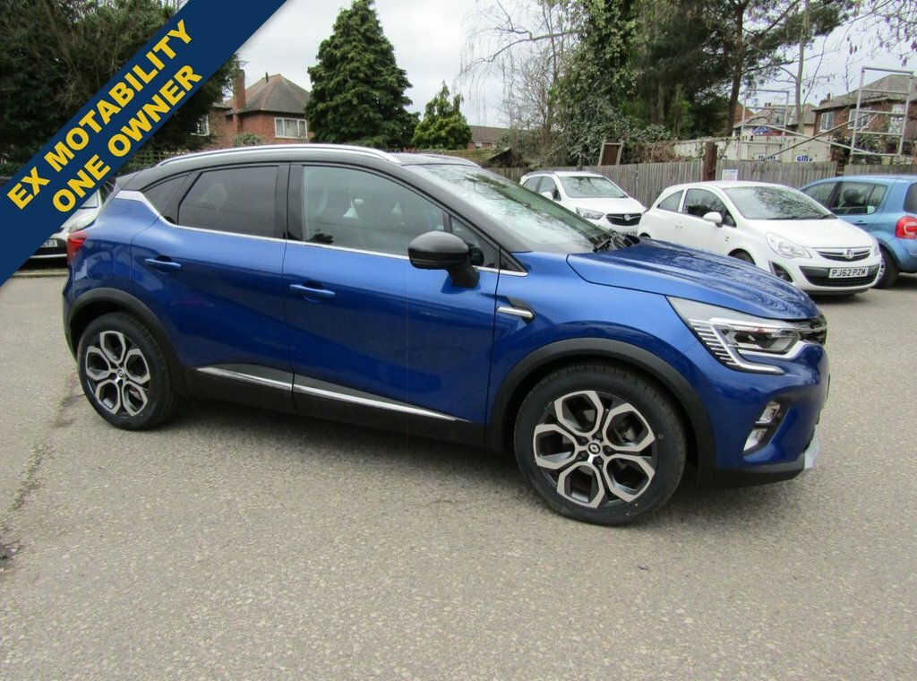 Renault Captur 1L Techno PJ72CVK Blue #2
