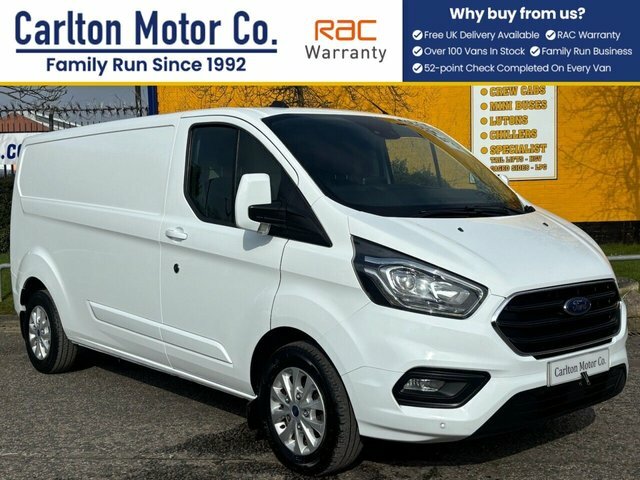 Ford Transit Custom Manual YR71HLN White