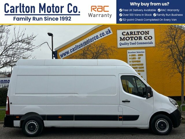 Vauxhall Movano Manual DU70XXK White #2