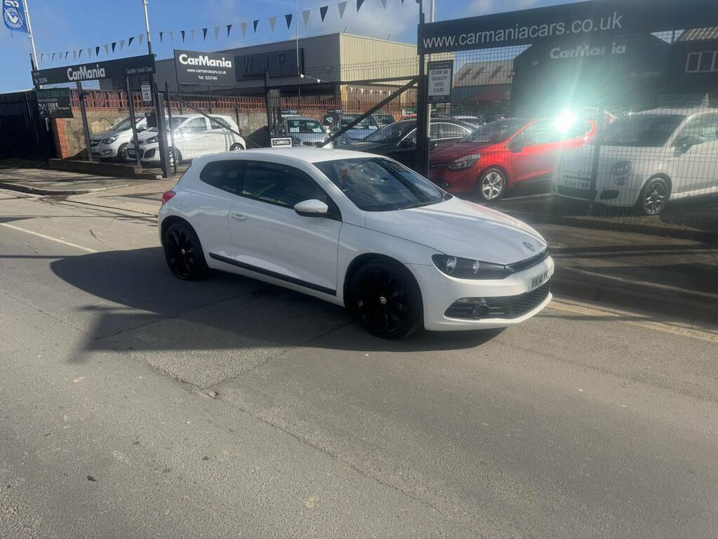 Volkswagen Scirocco 2.0 Tdi 177 Gt VK14YKJ White #3