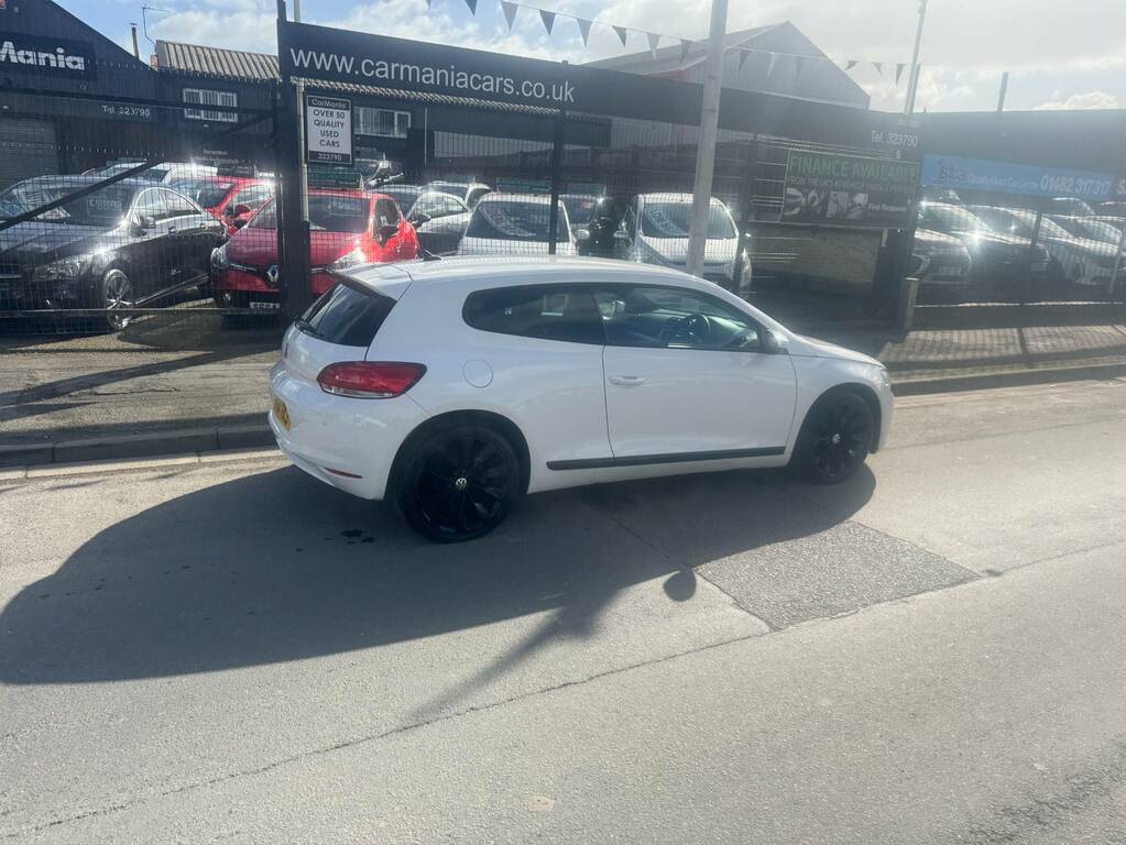 Volkswagen Scirocco 2.0 Tdi 177 Gt VK14YKJ White #5