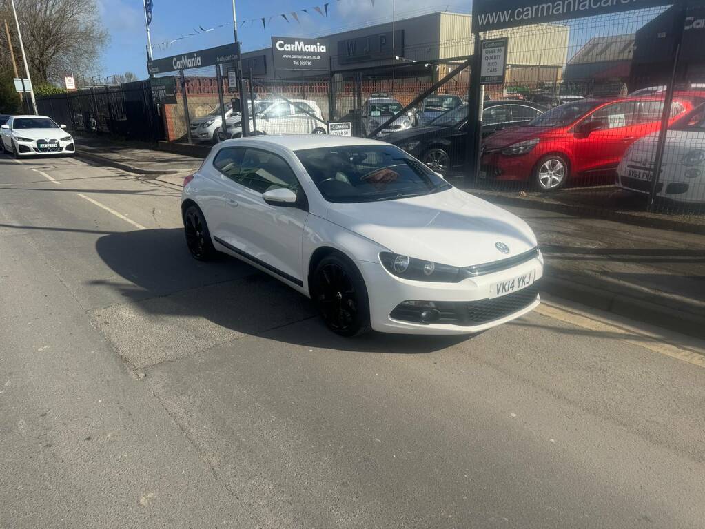 Volkswagen Scirocco 2.0 Tdi 177 Gt VK14YKJ White #2