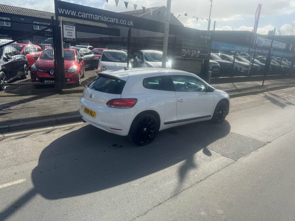 Volkswagen Scirocco 2.0 Tdi 177 Gt VK14YKJ White #6