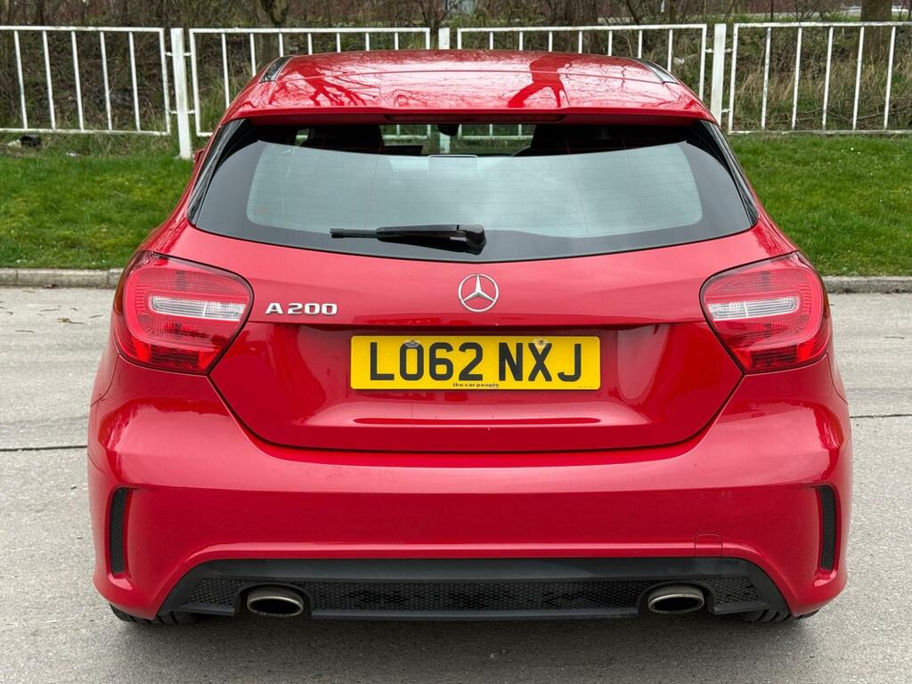 Mercedes-Benz A Class 1.6 A200 Blueefficiency Amg Sport 7G-dct Euro 6 S LO62NXJ Red #4
