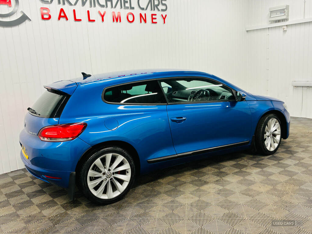 Volkswagen Scirocco 2.0 Tdi Bluemotion Tech Dsg Nav White #4