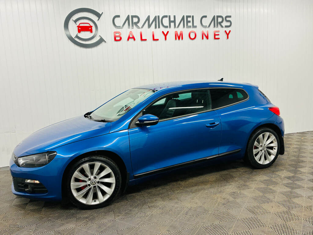Volkswagen Scirocco 2.0 Tdi Bluemotion Tech Dsg Nav White