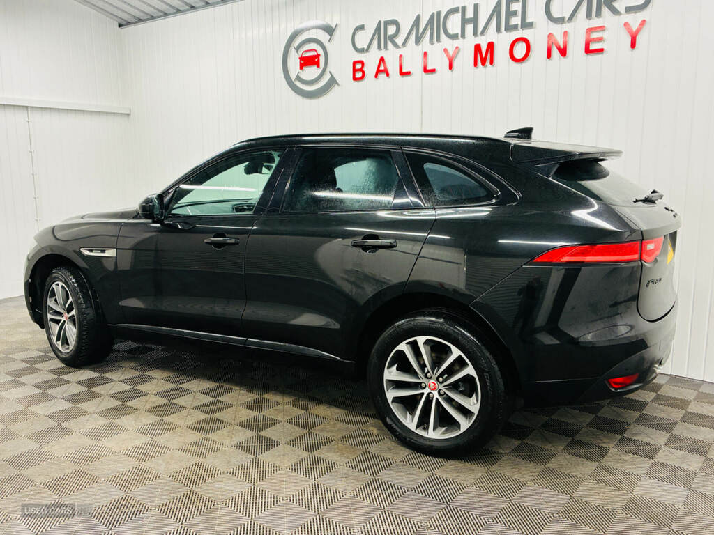 Jaguar F-Pace 2.0D 240 R-sport Awd MRZ8395 Black #5