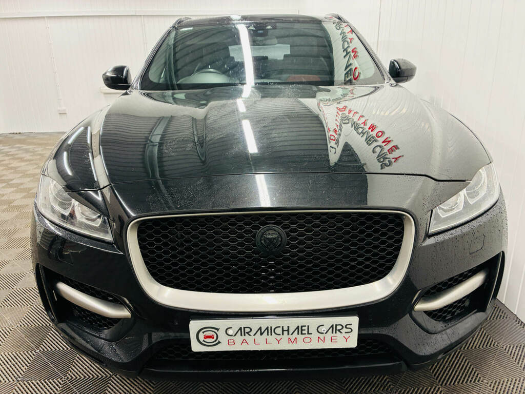 Jaguar F-Pace 2.0D 240 R-sport Awd MRZ8395 Black #4
