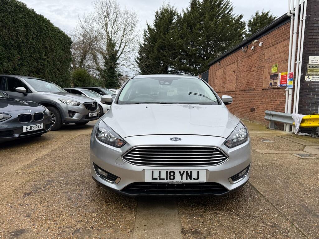 Ford Focus 1.0T Ecoboost Titanium Euro 6 Ss LL18YNJ Silver #2