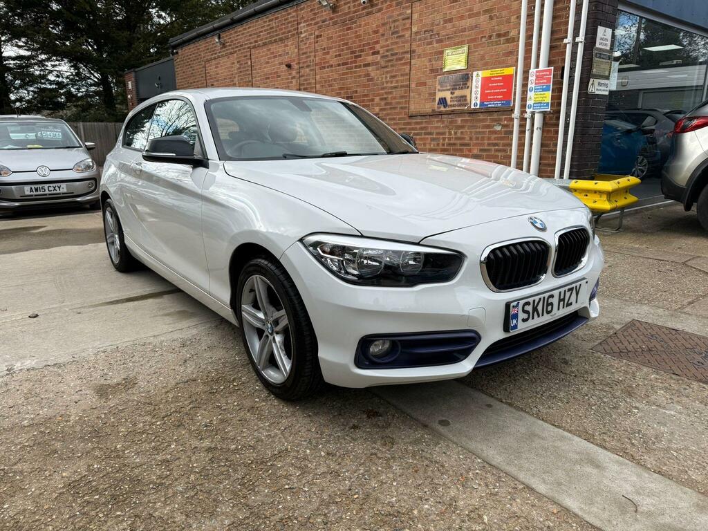 BMW 1 Series 1.5 116D Sport Euro 6 Ss White #6