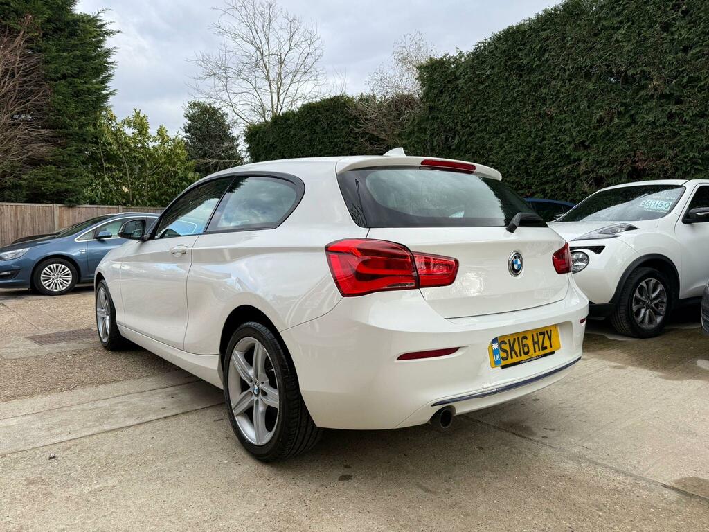 BMW 1 Series 1.5 116D Sport Euro 6 Ss White #4