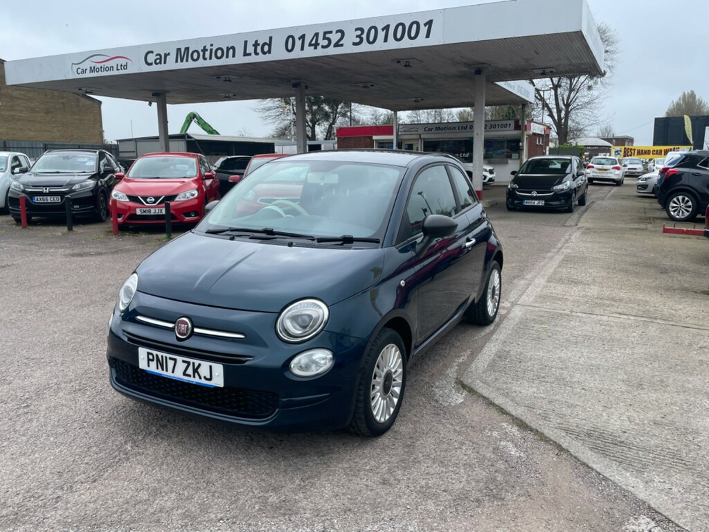 Fiat 500 Pop Blue #3
