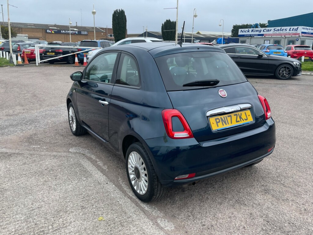 Fiat 500 Pop Blue #4