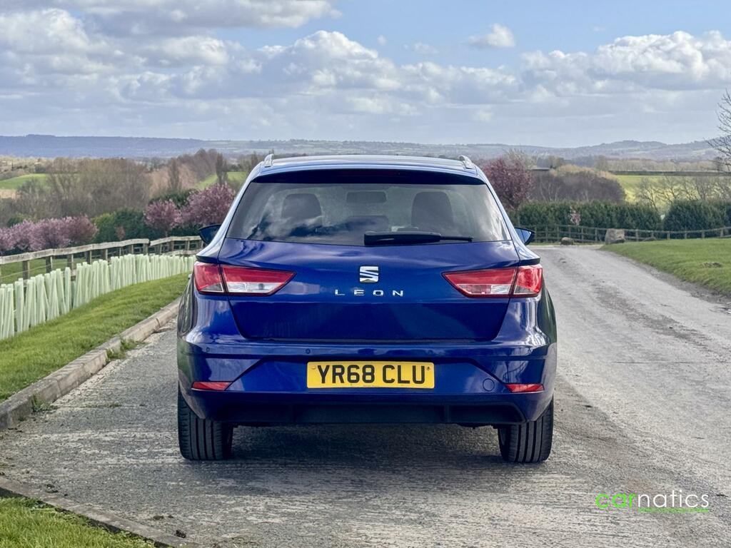 Seat Leon 1.6 Tdi Se Dynamic St Dsg Euro 6 Ss YR68CLU Blue #4