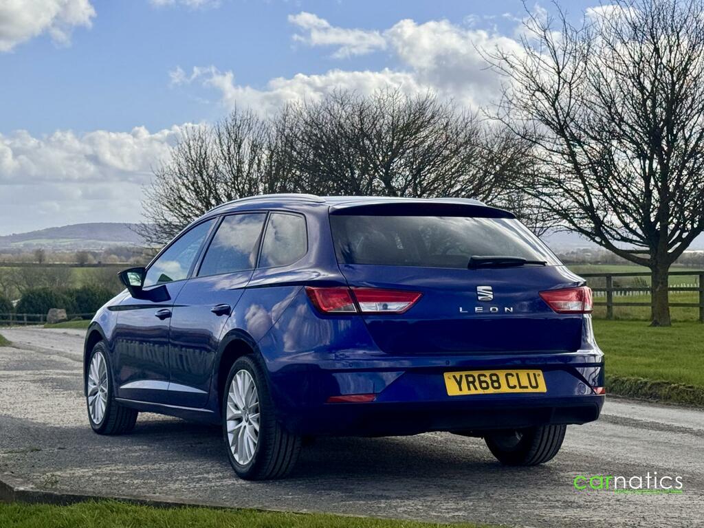 Seat Leon 1.6 Tdi Se Dynamic St Dsg Euro 6 Ss YR68CLU Blue #5