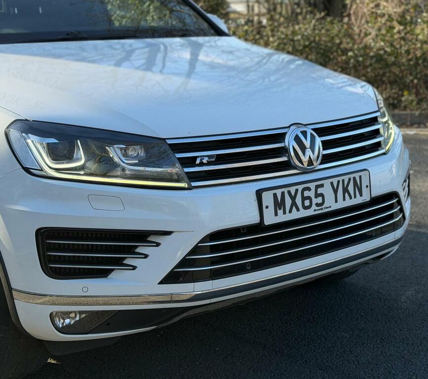 Volkswagen Touareg Suv 3.0 Tdi V6 Bluemotion Tech R-line Tiptronic 4W MX65YKN White #2