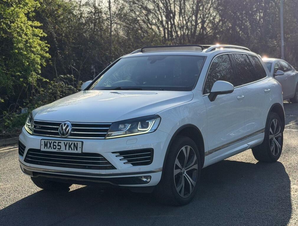 Volkswagen Touareg Suv 3.0 Tdi V6 Bluemotion Tech R-line Tiptronic 4W MX65YKN White #3