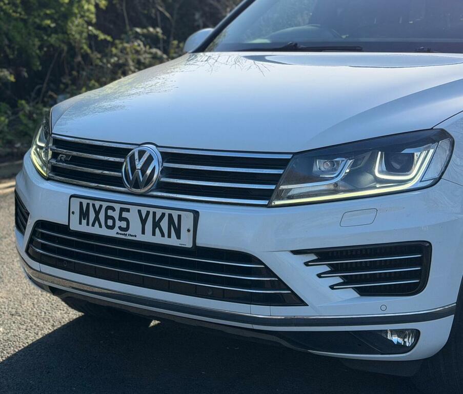 Volkswagen Touareg Suv 3.0 Tdi V6 Bluemotion Tech R-line Tiptronic 4W MX65YKN White #6