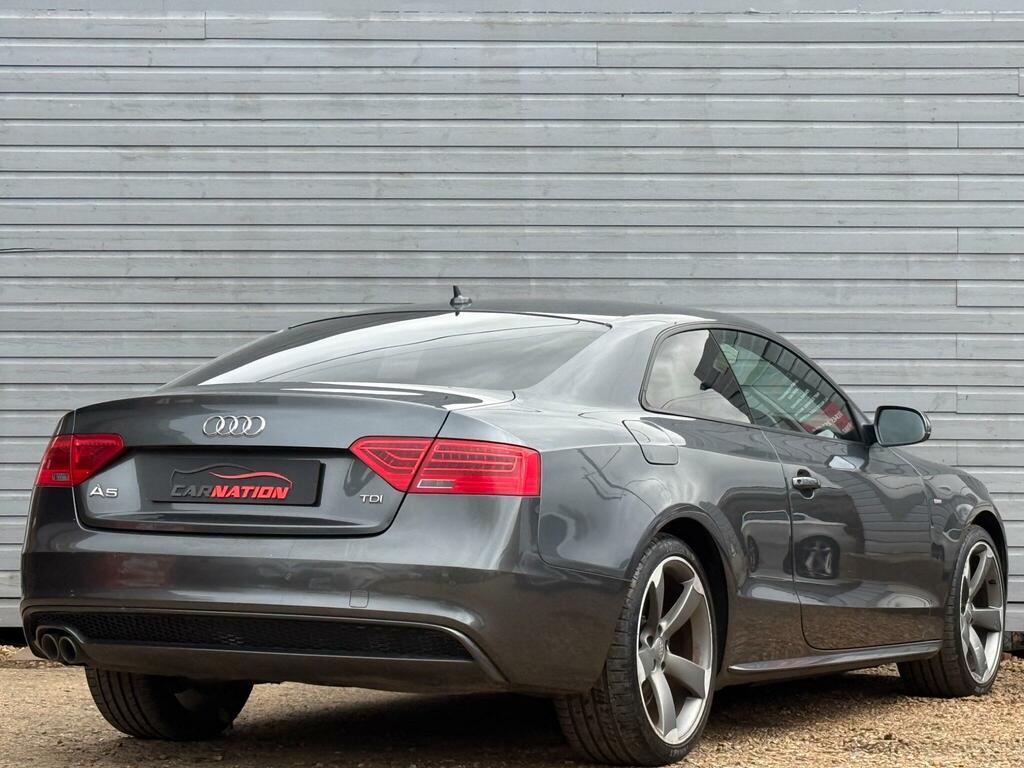 Audi A5 2.0 Tdi Black Edition Euro 5 Ss WL13JPJ Grey #4