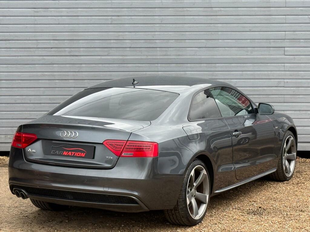 Audi A5 2.0 Tdi Black Edition Euro 5 Ss WL13JPJ Grey #5