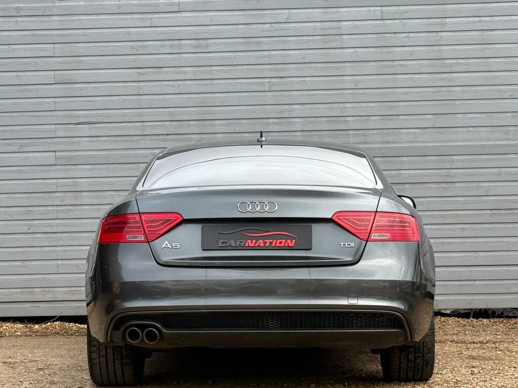 Audi A5 2.0 Tdi Black Edition Euro 5 Ss WL13JPJ Grey #6