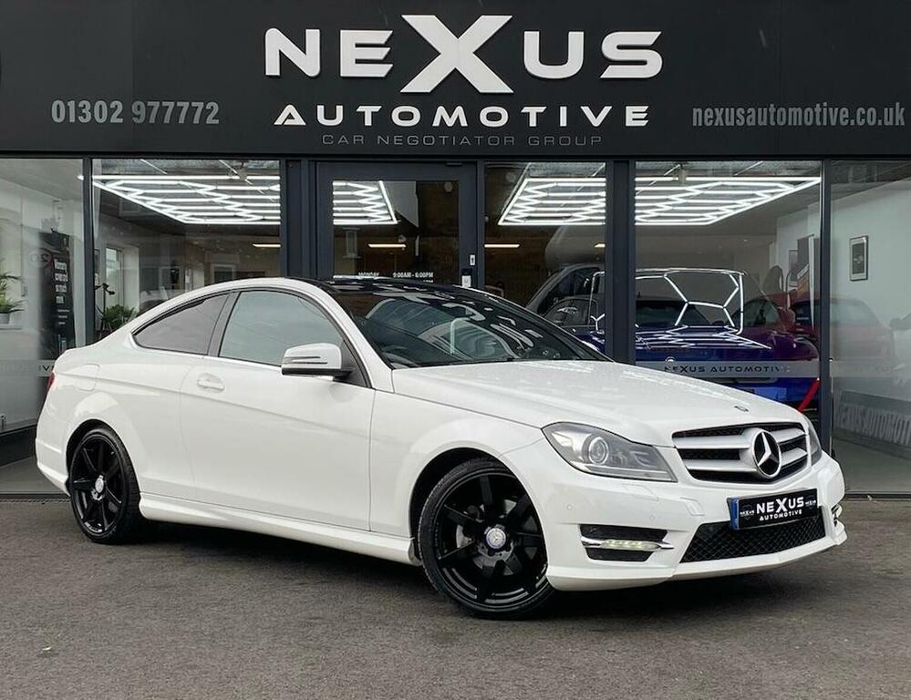Mercedes-Benz C Class Coupe 2.1 C250 Cdi Amg Sport Edition G-tronic Eur White