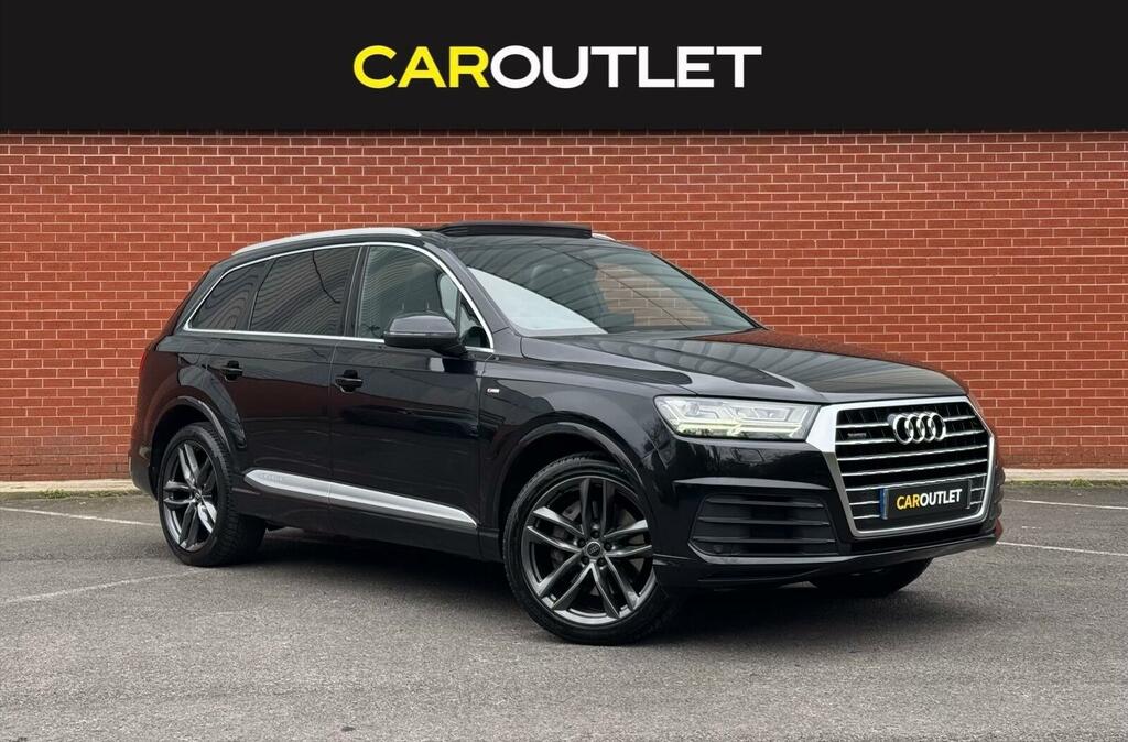 Audi Q7 3.0 Tdi V6 S Line Tiptronic Quattro Euro 6 Ss 5 Black