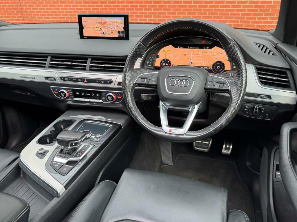 Audi Q7 3.0 Tdi V6 S Line Tiptronic Quattro Euro 6 Ss 5 Black #3