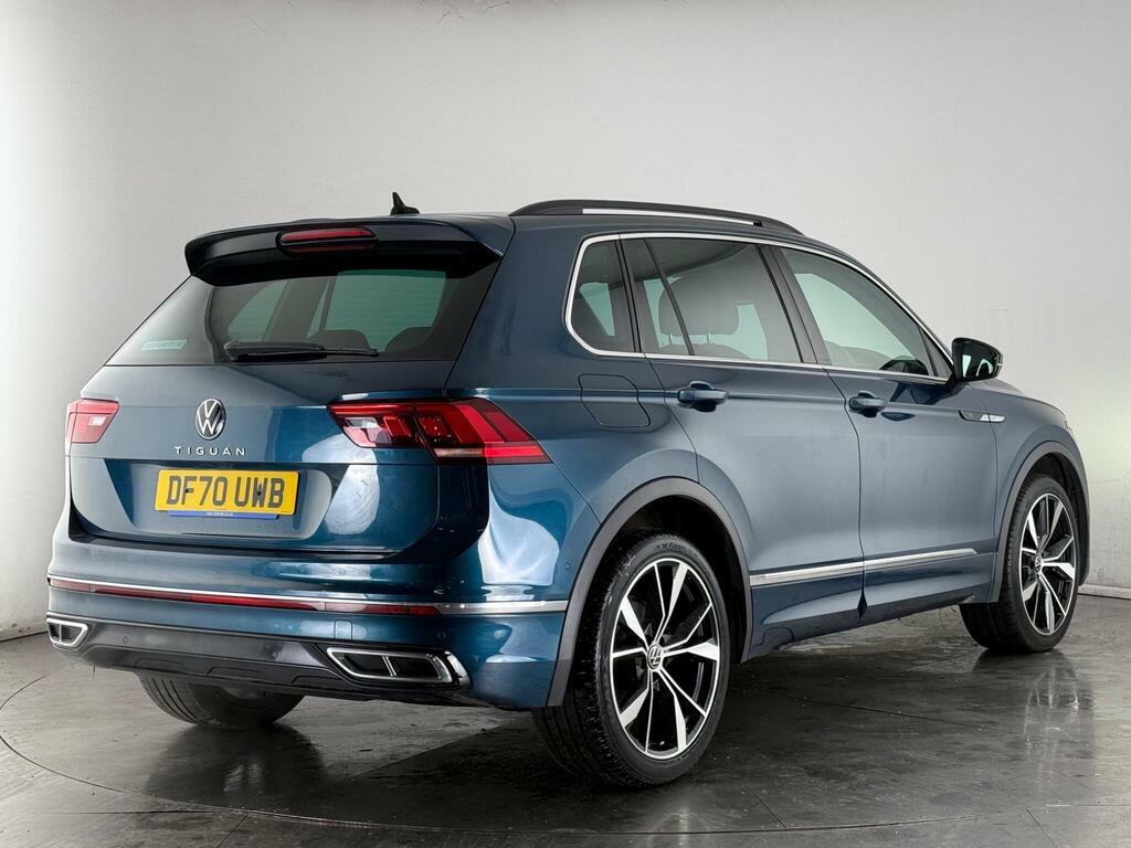 Volkswagen Tiguan 1.5 Tsi R-line Dsg Euro 6 Ss DF70UWB Blue #3