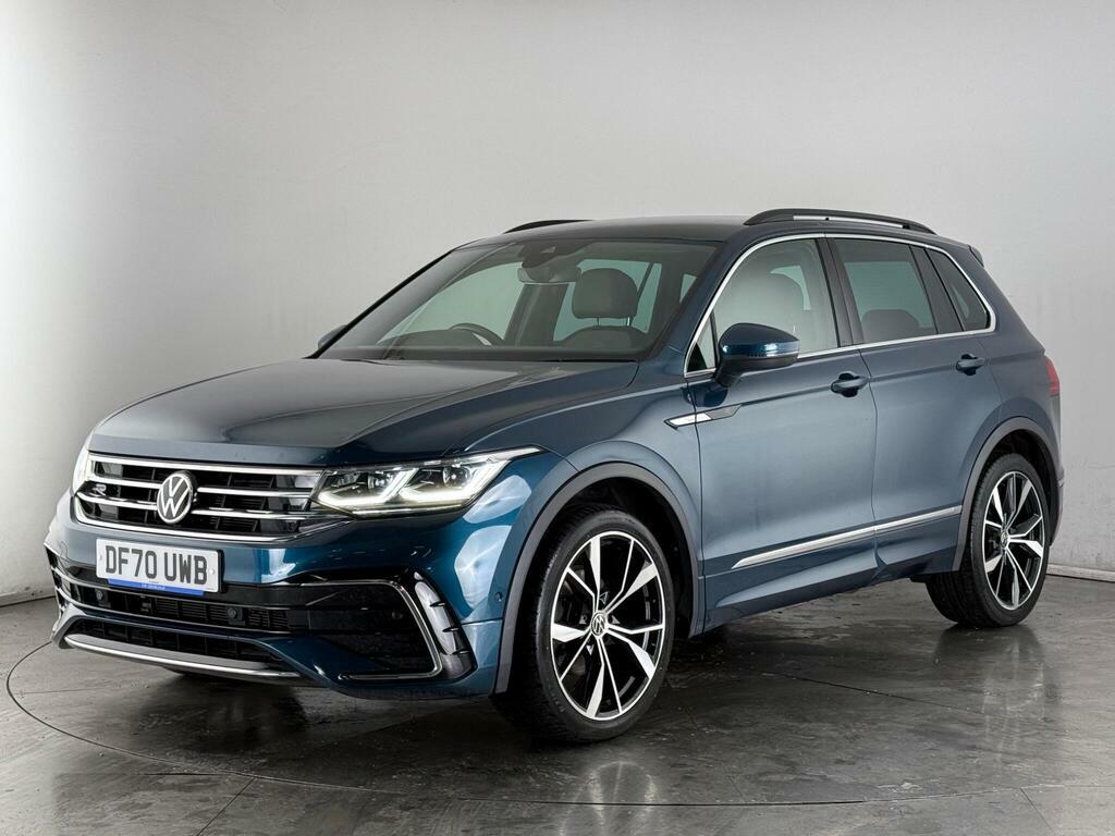 Volkswagen Tiguan 1.5 Tsi R-line Dsg Euro 6 Ss DF70UWB Blue #2