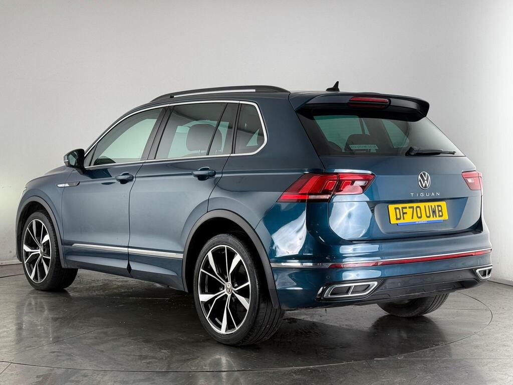 Volkswagen Tiguan 1.5 Tsi R-line Dsg Euro 6 Ss DF70UWB Blue #4