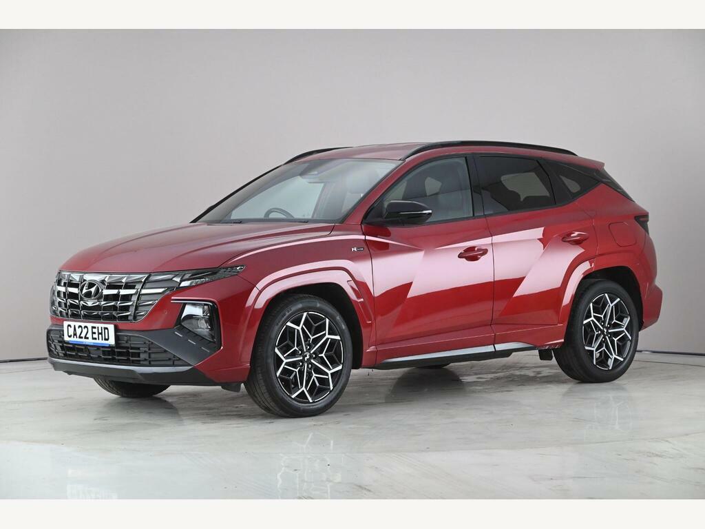 Hyundai Tucson 1.6 T-gdi N Line Euro 6 Ss CA22EHD Red #3