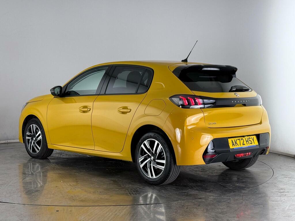 Peugeot 208 1.2 Puretech Allure Premium Eat Euro 6 Ss AK72HSY Yellow #4