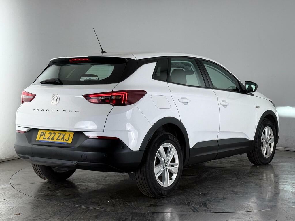 Vauxhall Grandland 1.2 Turbo Se Euro 6 Ss PL22ZXJ White #6