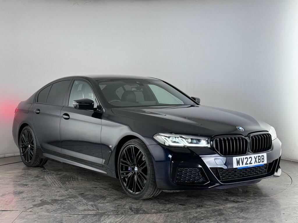BMW 5 Series 2.0 520I Mht M Sport Steptronic Euro 6 Ss Black