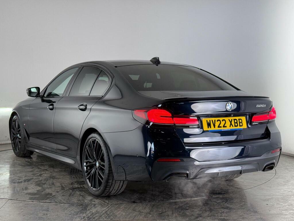 BMW 5 Series 2.0 520I Mht M Sport Steptronic Euro 6 Ss WV22XBB Black #4