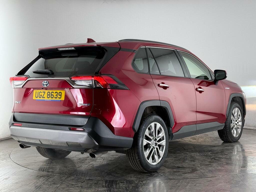 Toyota Rav 4 2.5 Vvt-h Excel Cvt Euro 6 Ss UGZ8639 Red #4