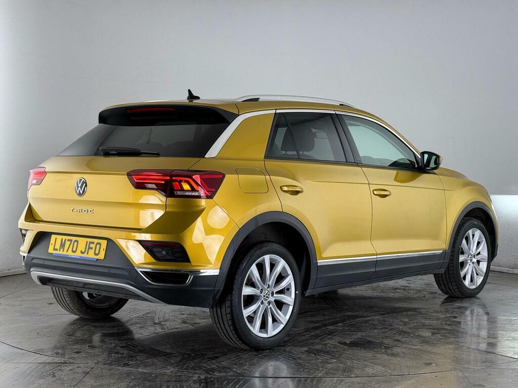 Volkswagen T-Roc 1.5 Tsi Evo Sel Dsg Euro 6 Ss LM70JFO Yellow #4