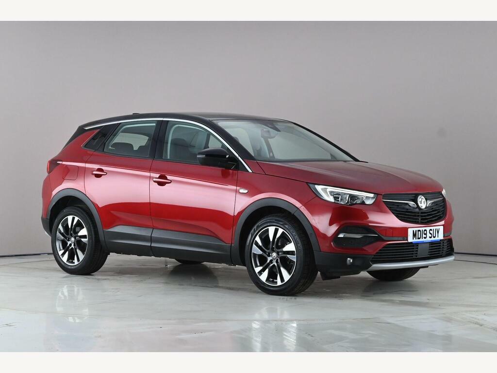 Vauxhall Grandland X 1.2 Turbo Sport Nav Euro 6 Ss Red