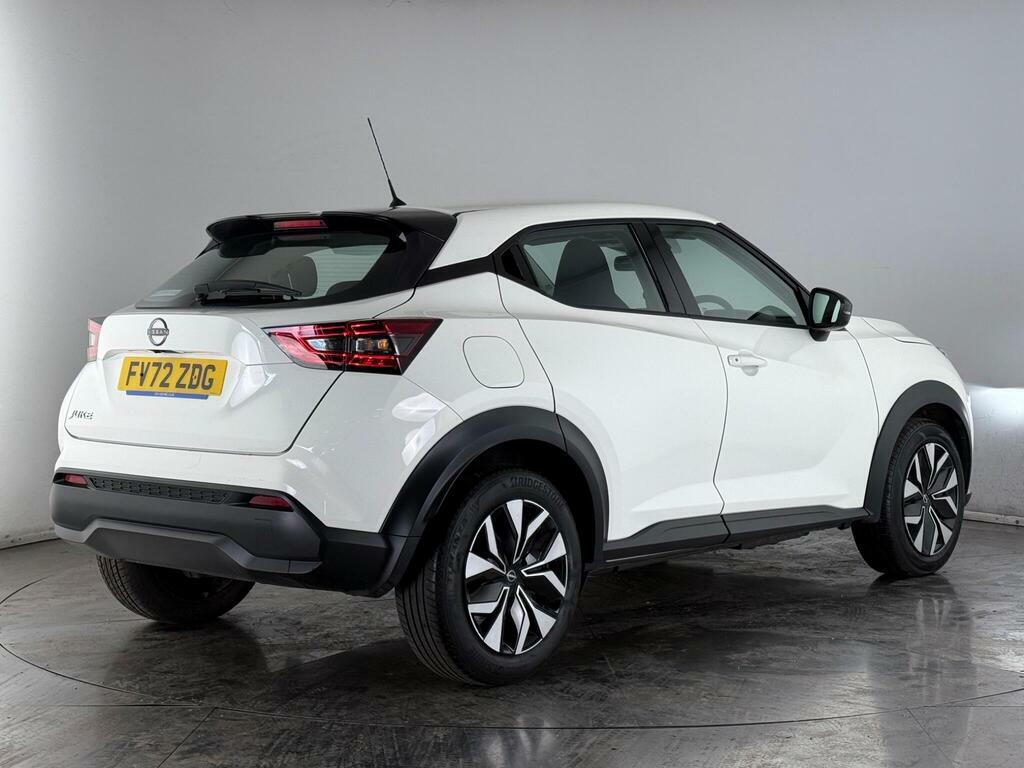Nissan Juke 1.0 Dig-t Acenta Euro 6 Ss FV72ZDG White #6