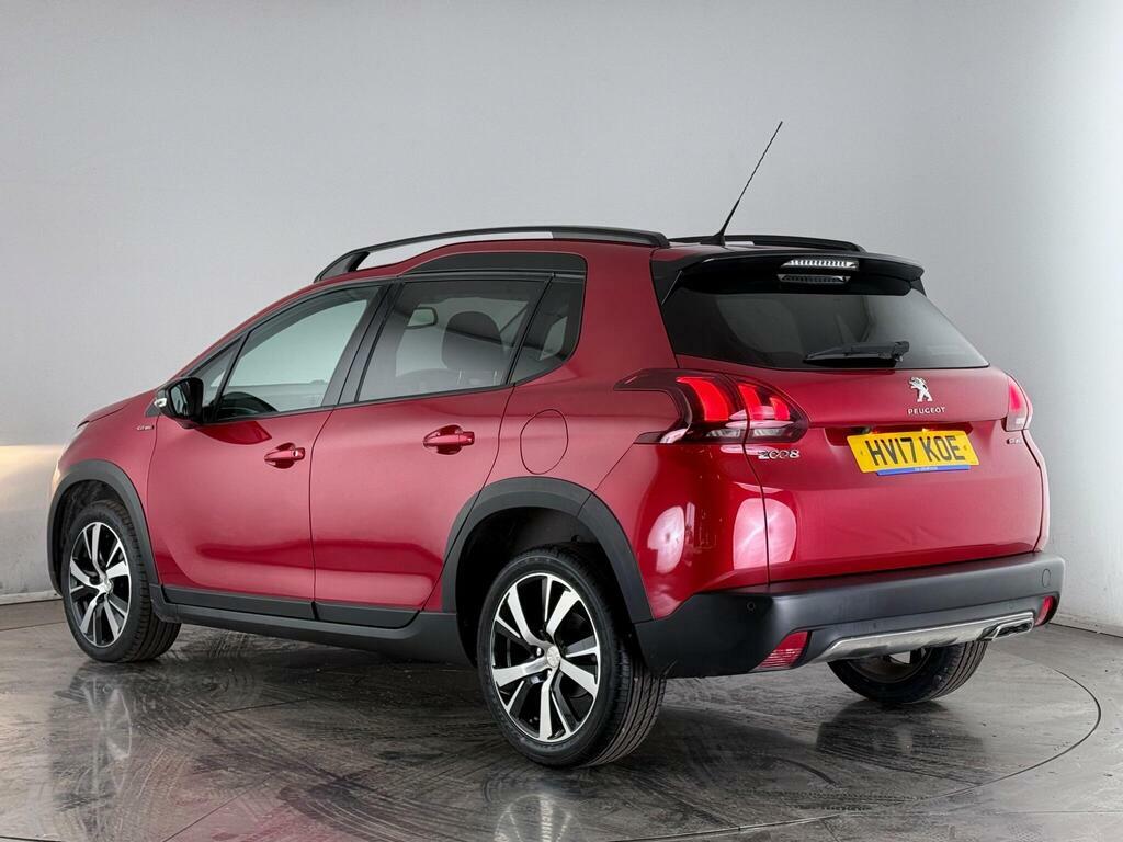 Peugeot 2008 1.2 Puretech Gt Line Eat Euro 6 Ss Red #4