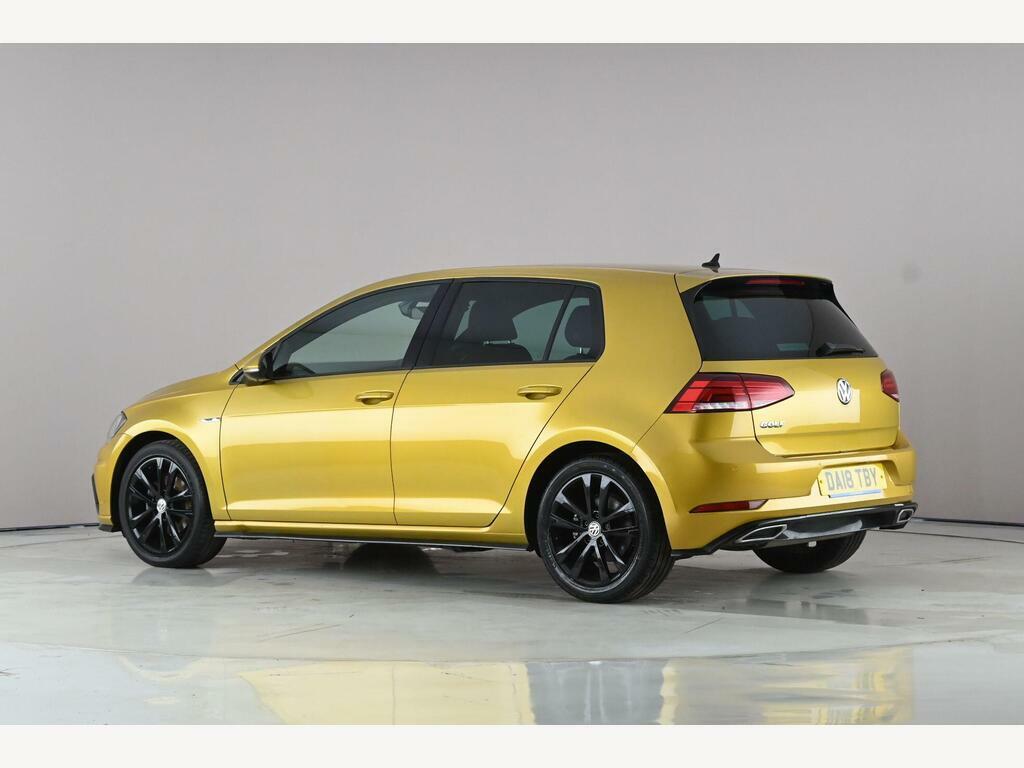 Volkswagen Golf 1.5 Tsi Evo R-line Euro 6 Ss DA18TBY Yellow #4