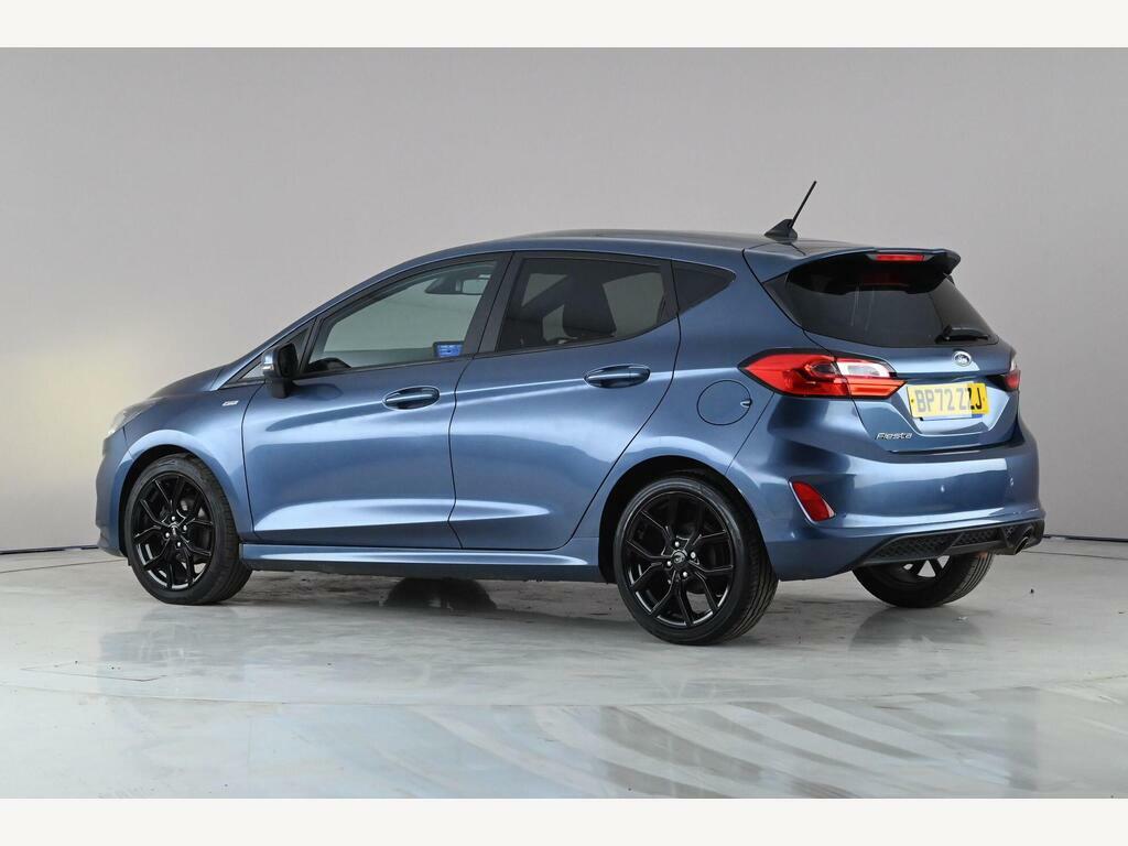 Ford Fiesta 1.0T Ecoboost St-line Euro 6 Ss BP72ZZJ Blue #3