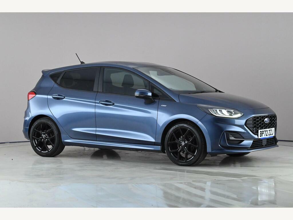 Ford Fiesta 1.0T Ecoboost St-line Euro 6 Ss Blue